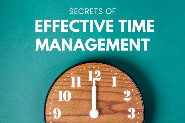 Effective Time Management